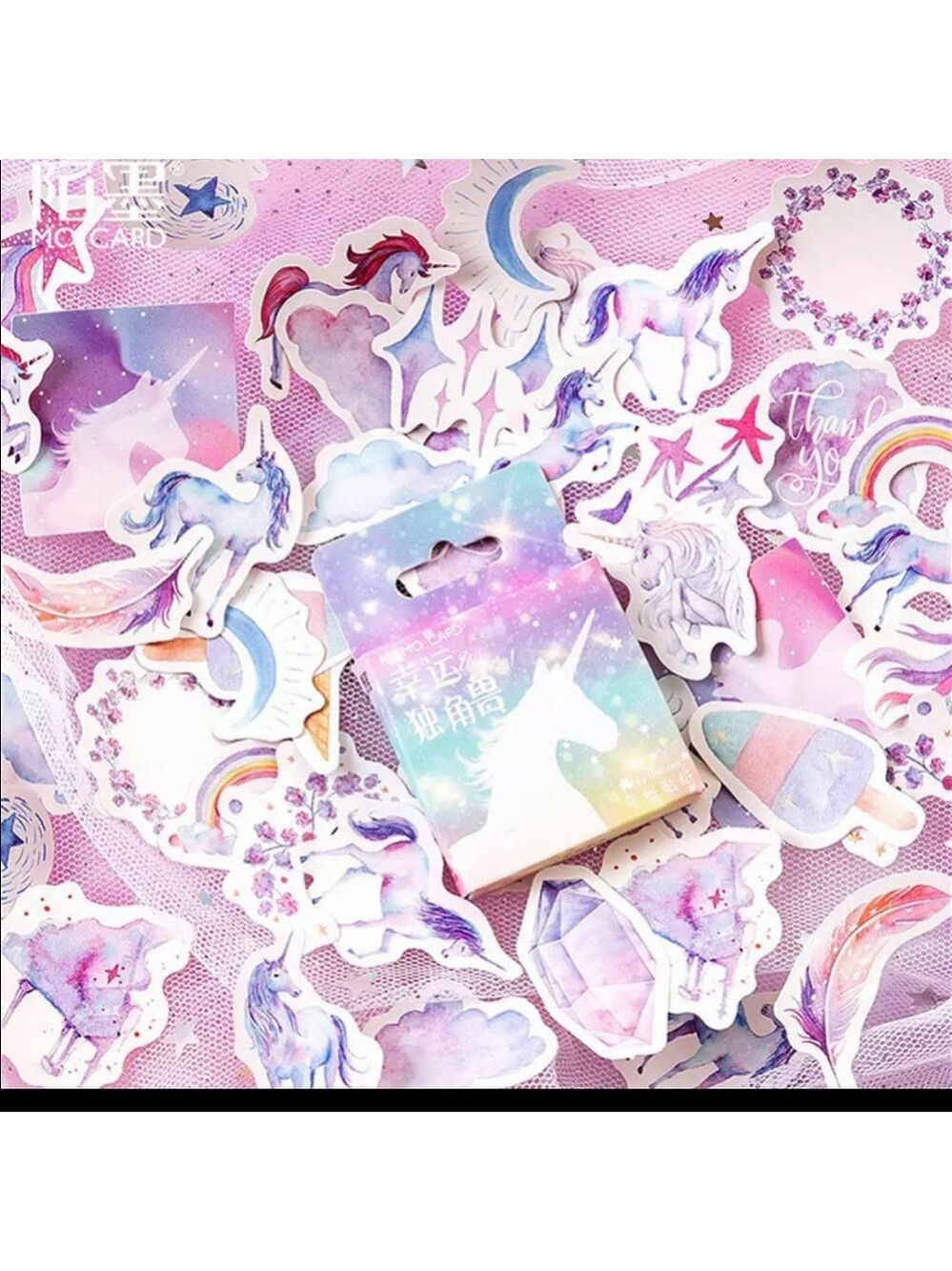 45 pcs Unicorn 🦄 Design Arts‎ 🎭 Crafts Stickers